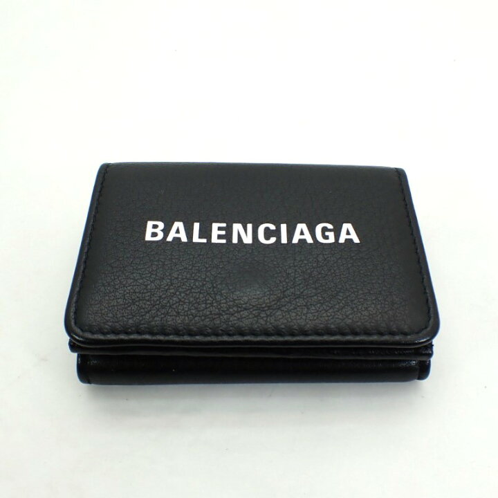 楽天市場】バレンシアガ【BALENCIAGA】レザー三つ折り財布コンパクト  