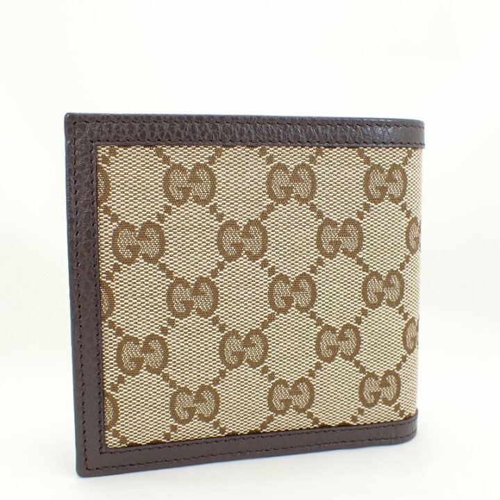 楽天市場】【未使用品】グッチ【GUCCI】GGキャンバス/レザーベージュ 