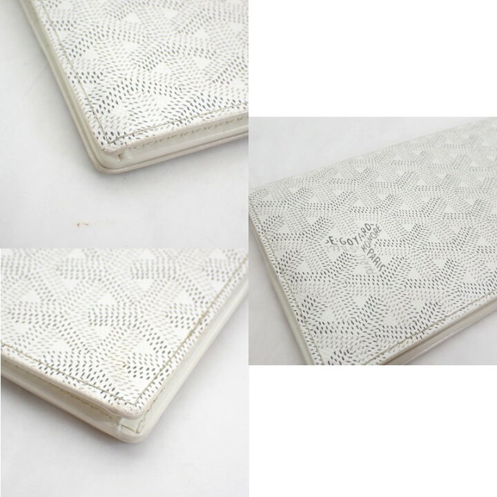 楽天市場】ゴヤール【GOYARD】リシュリュー二つ折り長財布ホワイト 