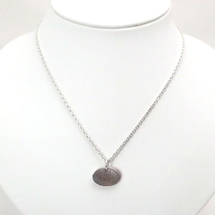 楽天市場】エルメス【HERMES】Ag925エクリプスエブリンパンチング 