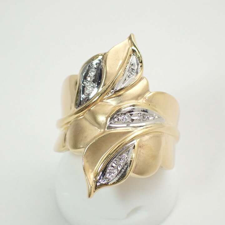 楽天市場】Pt900K18ダイヤモンド0.04ctイエローゴールドプラチナ  