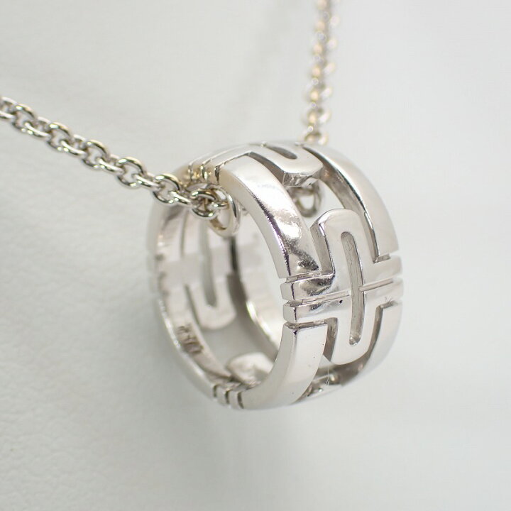 楽天市場】ブルガリ【BVLGARI】750WGK18WGパレンテシネックレス  