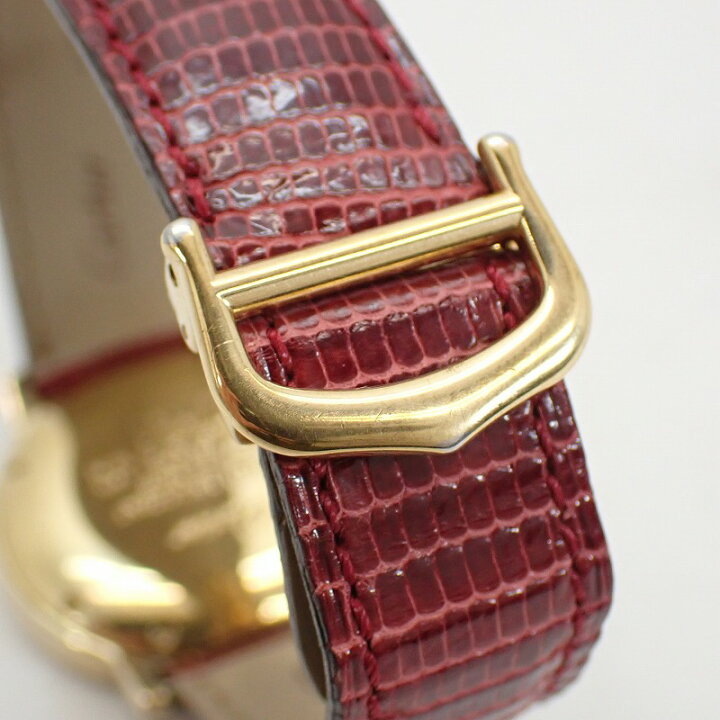 楽天市場】カルティエ【CARTIER】マスト ロンド ヴェルメイユGPレザー 