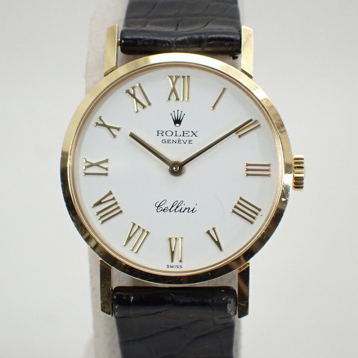 楽天市場】ロレックス【ROLEX】750（K18）チェリーニローマン 