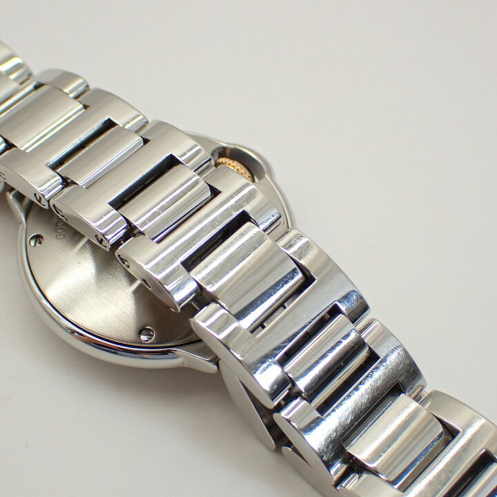 楽天市場】カルティエ【CARTIER】K18PG/SSバロンブルーSMレディース  