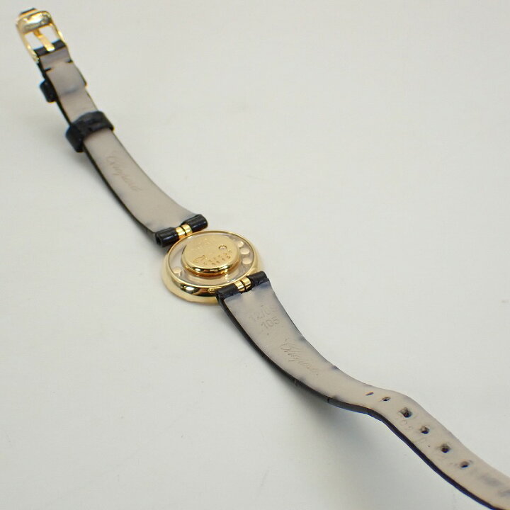 楽天市場】ショパール【CHOPARD】K18ダイヤベゼルムービングダイヤ5P  