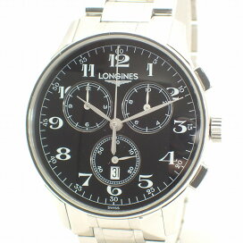楽天市場】ロンジン【LONGINES】SSヘリテージクロノグラフ黒文字盤  