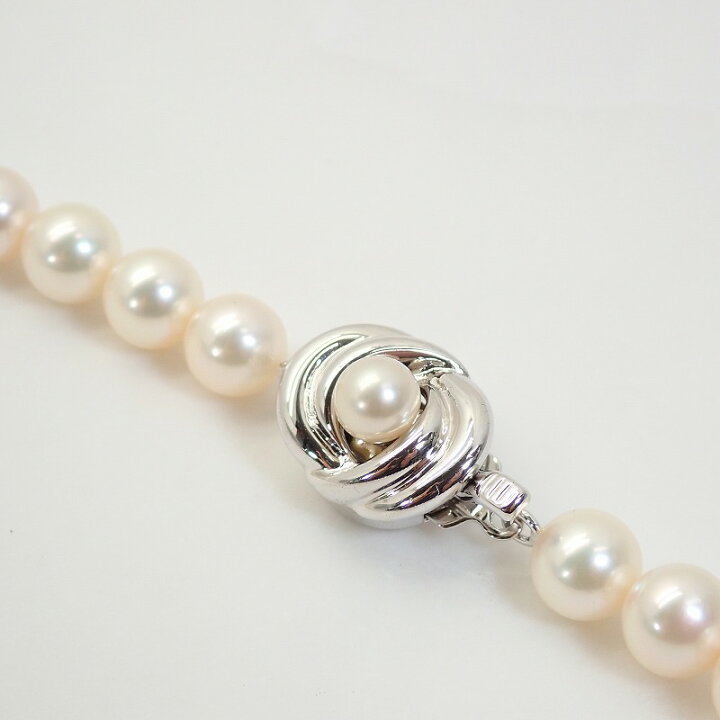 楽天市場】タサキTASAKI田崎真珠SV金具アコヤ真珠パールネックレス  