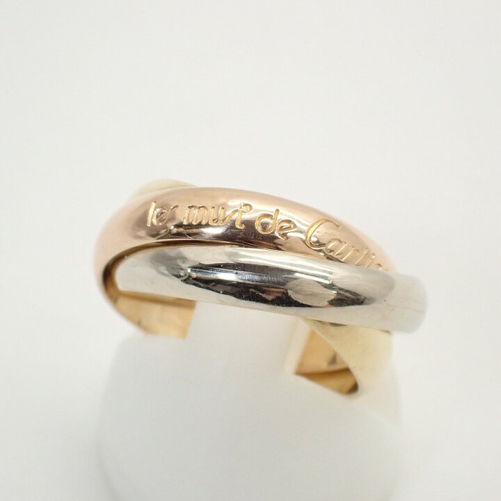 楽天市場】カルティエ【CARTIER】750（K18YG/WG/PG）スリーカラー  