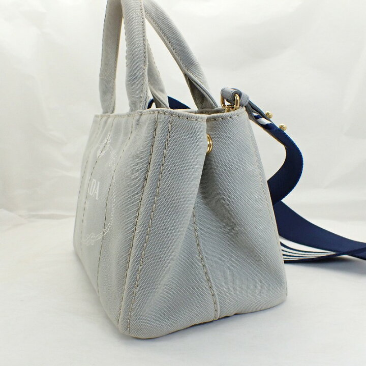楽天市場】プラダ【PRADA】カナパ2WAYトートバッグキャンバスライト 