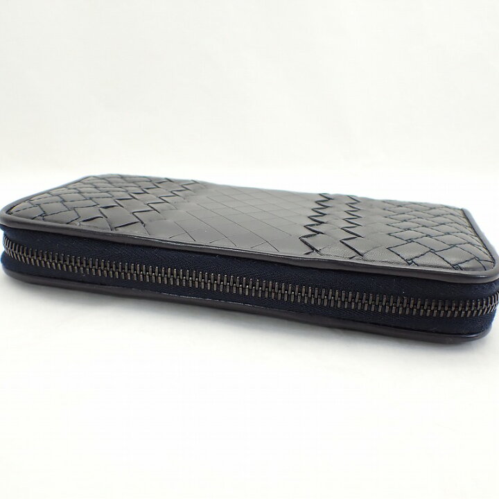 楽天市場】ボッテガヴェネタレザーラウンドファスナー長財布ジップ  