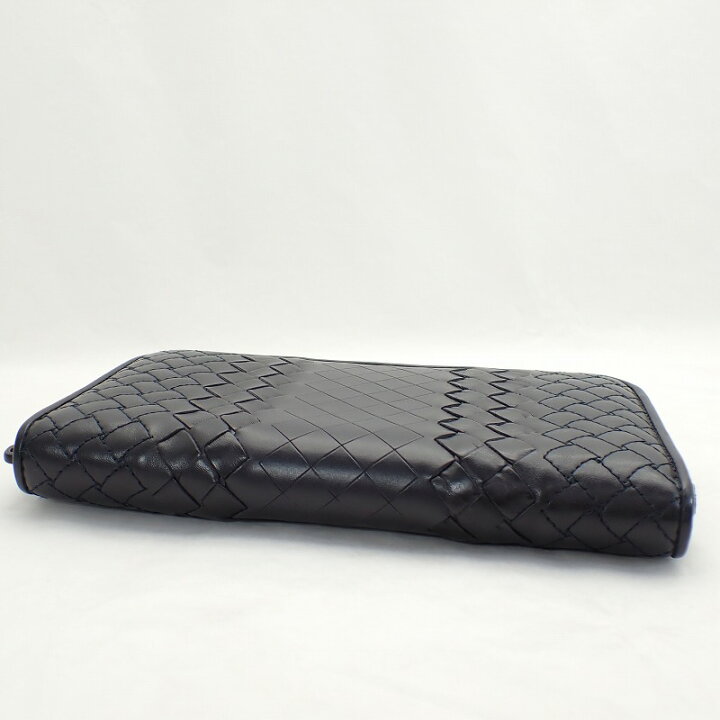 楽天市場】ボッテガヴェネタレザーラウンドファスナー長財布ジップ  