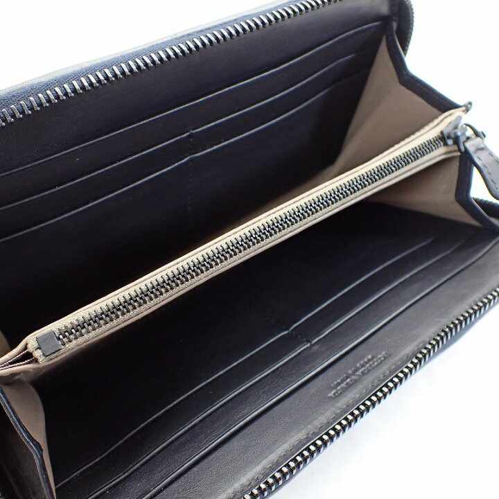 楽天市場】ボッテガヴェネタレザーラウンドファスナー長財布ジップ  