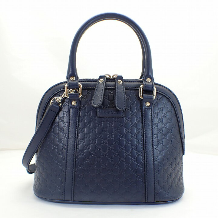 楽天市場】グッチ【GUCCI】マイクログッチシマレザー2WAY ハンドバッグ  
