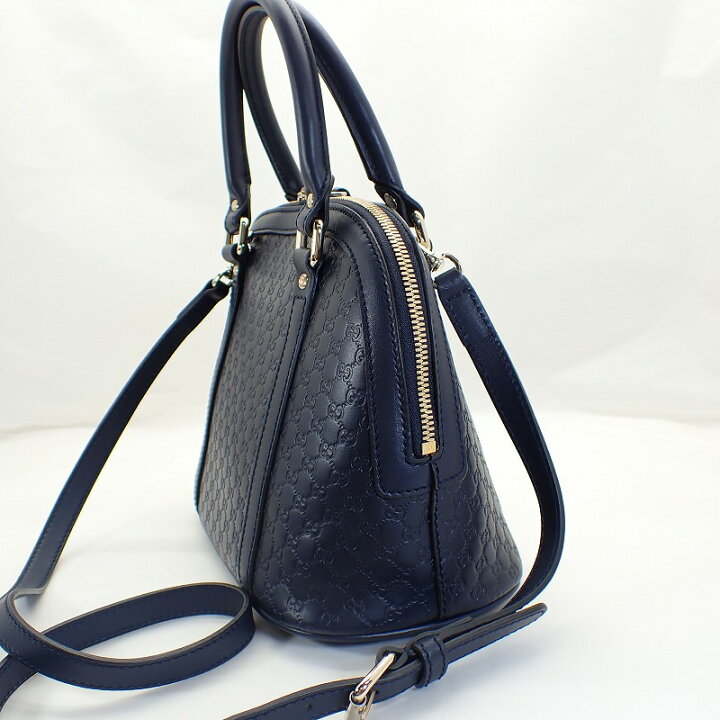 楽天市場】グッチ【GUCCI】マイクログッチシマレザー2WAY ハンドバッグ 