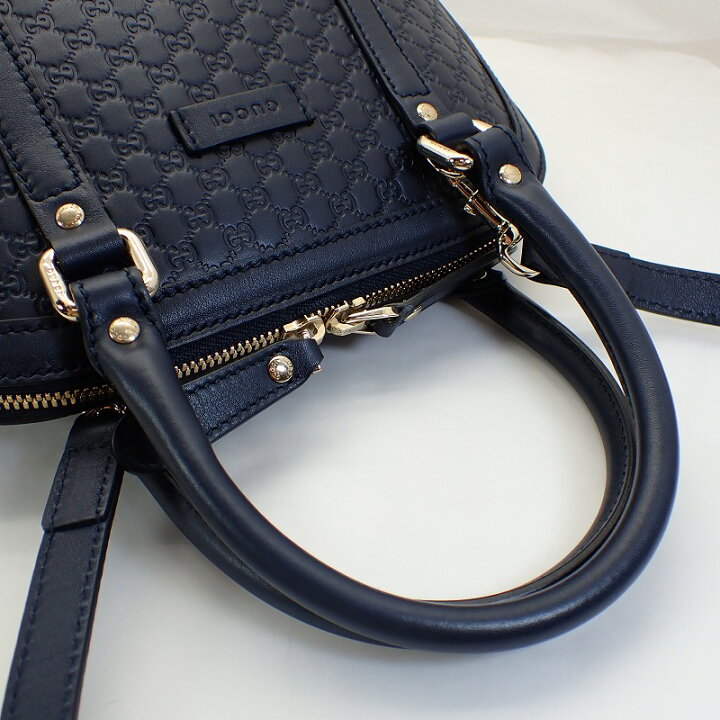楽天市場】グッチ【GUCCI】マイクログッチシマレザー2WAY ハンドバッグ  