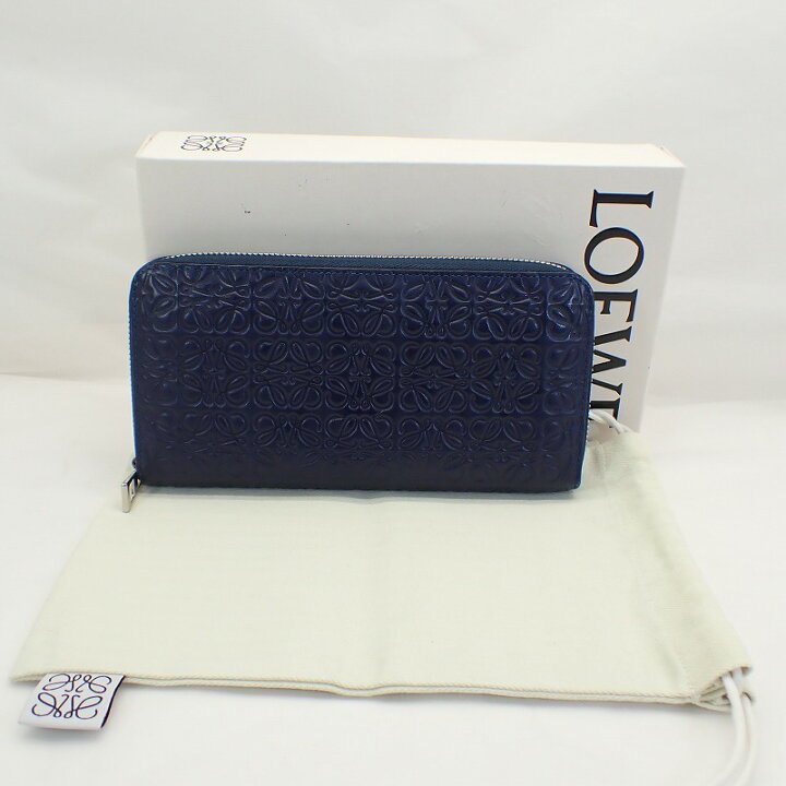 楽天市場】ロエベ【LOEWE】レザーリピートアナグラムラウンド  
