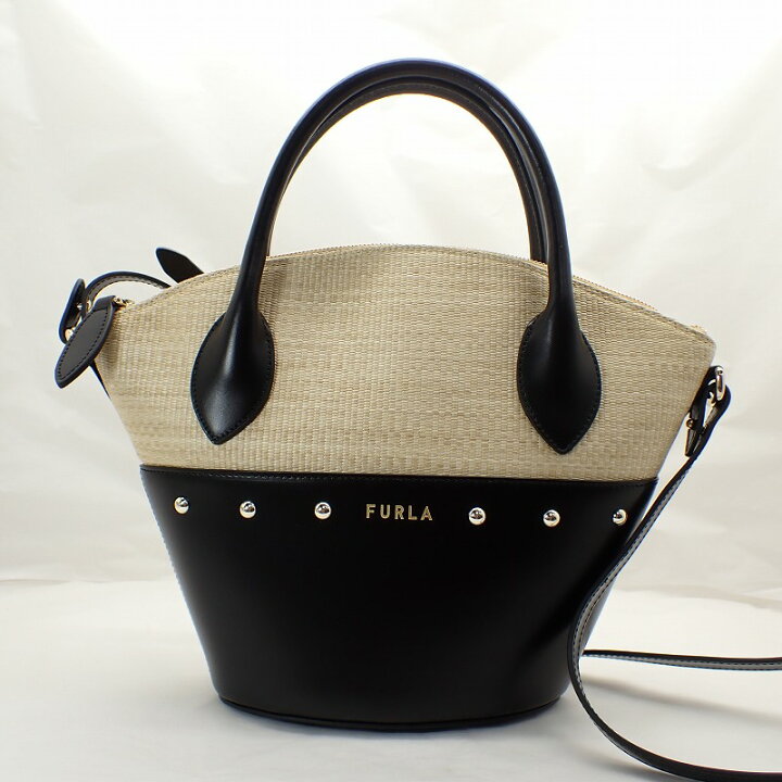 楽天市場】フルラ【FURLA】カゴxレザー2WAYバッグショルダーバッグ  