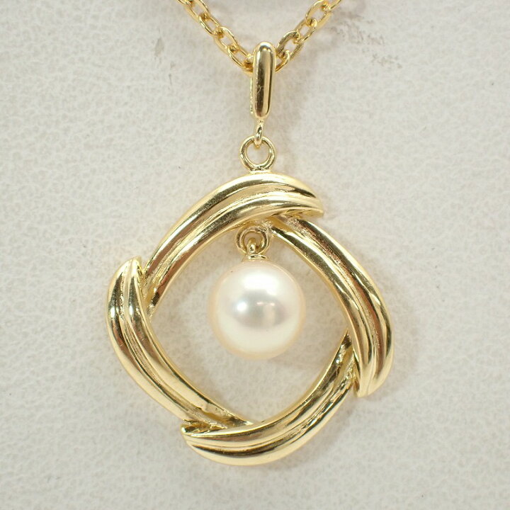 楽天市場】ミキモト【MIKIMOTO】K18アコヤ真珠6.2mmペンダントトップ 