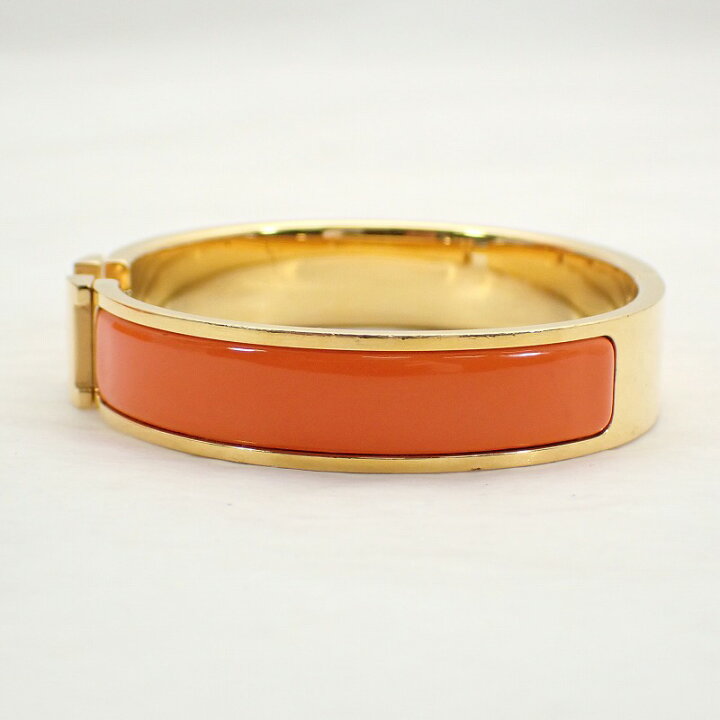 楽天市場】エルメス【HERMES】クリッククラックHHバングルGPエナメル 