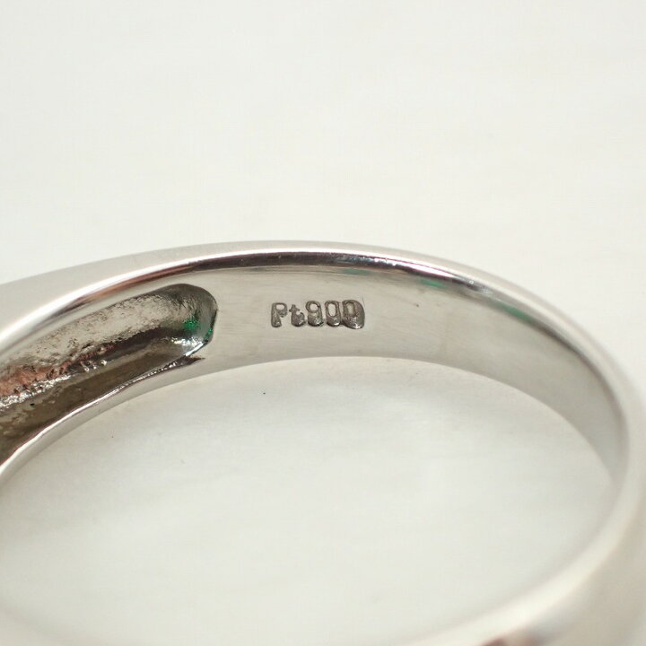 楽天市場】Pt900エメラルド0.67ctダイヤモンド0.46ctリング12号【中古 