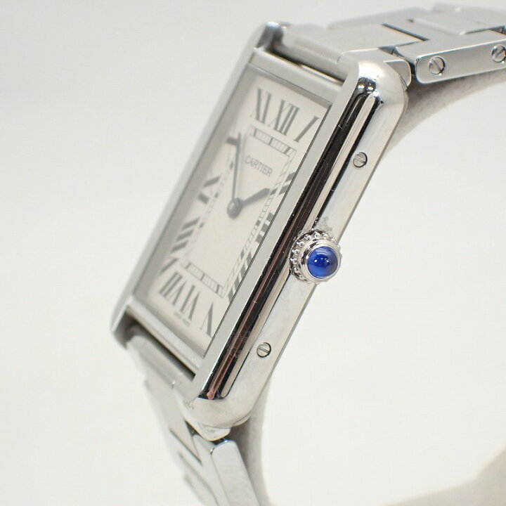 楽天市場】カルティエ【CARTIER】SSタンクソロLMメンズクォーツ  