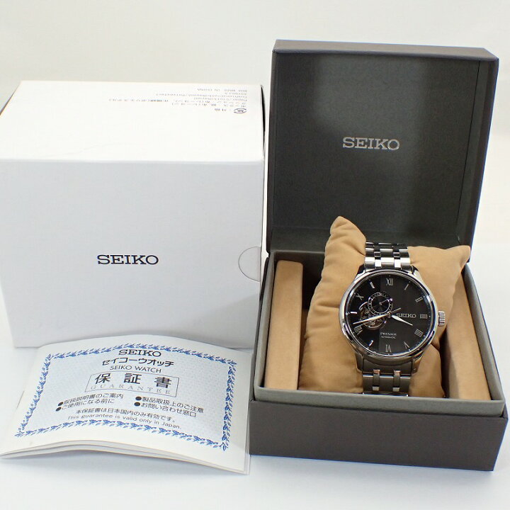 楽天市場】セイコー【SEIKO】プレサージュメンズ自動巻きSS＊SARY093 