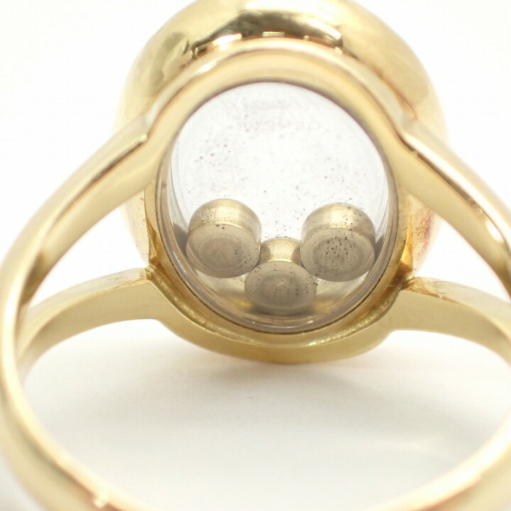 楽天市場】ショパール【CHOPARD】750（K18YG）ハッピーダイヤモンド 