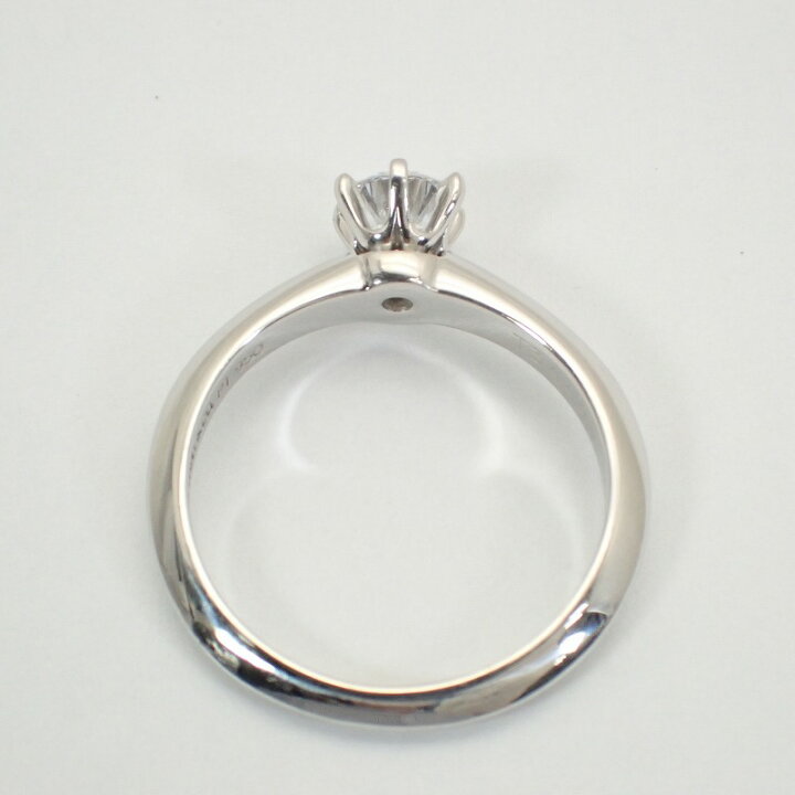 楽天市場】ティファニー【TIFFANY＆Co.】Pt950ダイヤモン0.41ct 