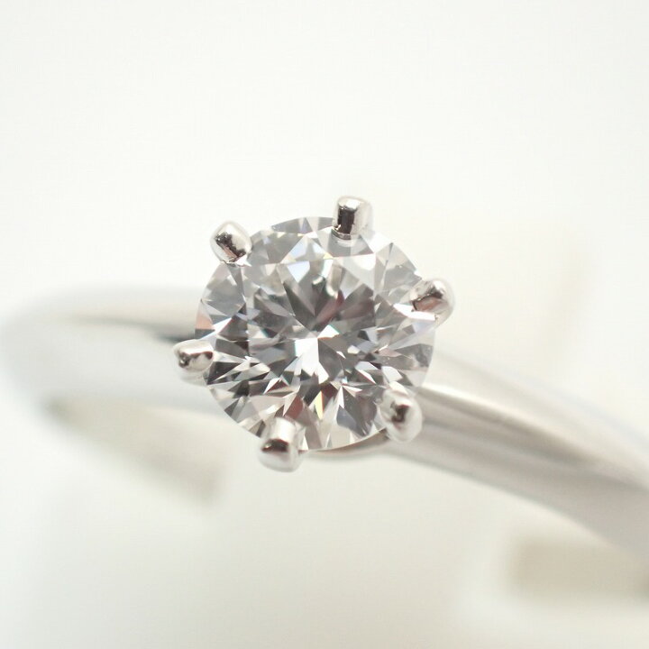 楽天市場】ティファニー【TIFFANY＆Co.】Pt950ダイヤモン0.41ct 