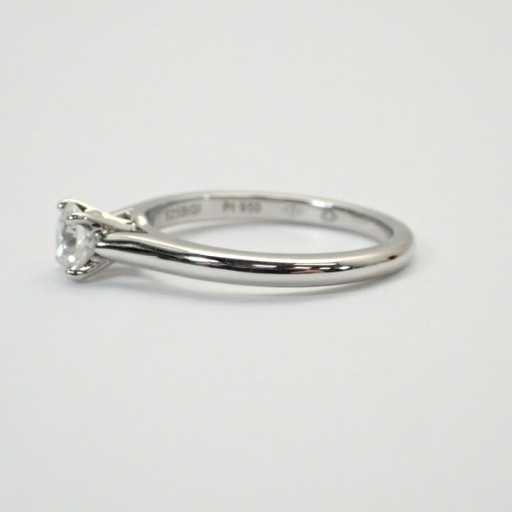 楽天市場】カルティエ【CARTIER】Pt950ダイヤ0.36ctソリテールリング48 