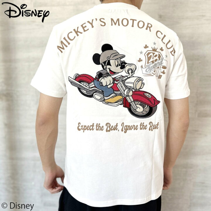 楽天市場】ミッキーマウス MCKEY MOUSExFLAGSTAFFコラボ半袖Tシャツ 
