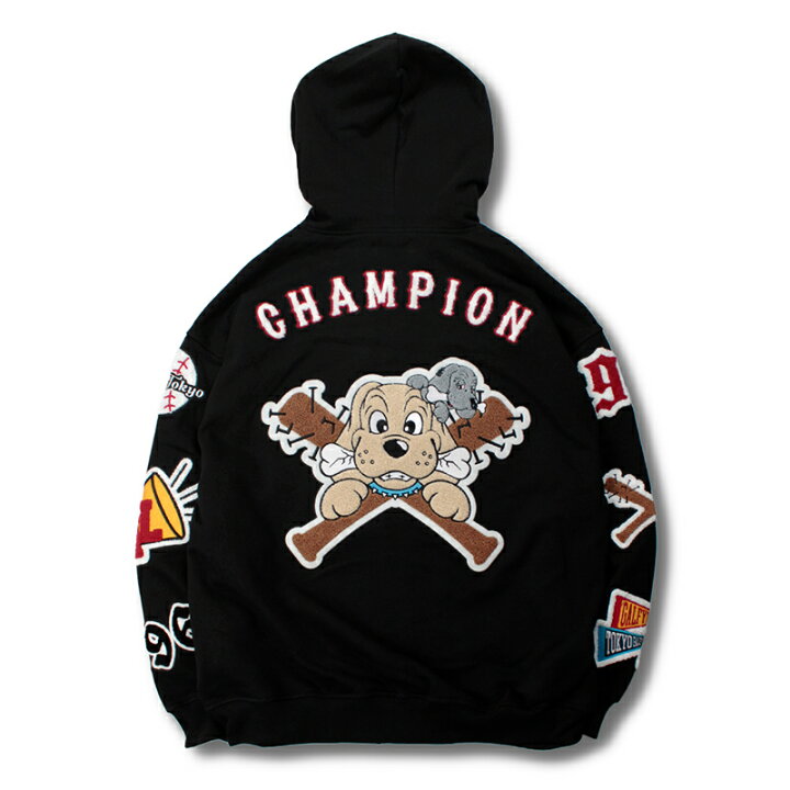 GALFY（ガルフィー）の「【GALFY⁄ガルフィー】わんわん大学 (ガルフィー)GALFY 復活わんわん大学パーカー(153024)