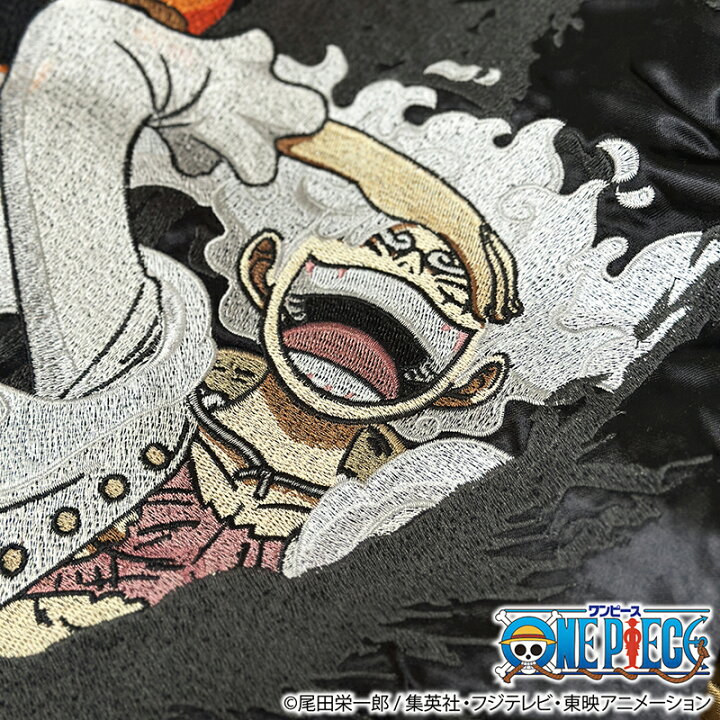 楽天市場】絡繰魂 × ONE PIECE 四皇 刺繍 リバ－シブル スカジャン 