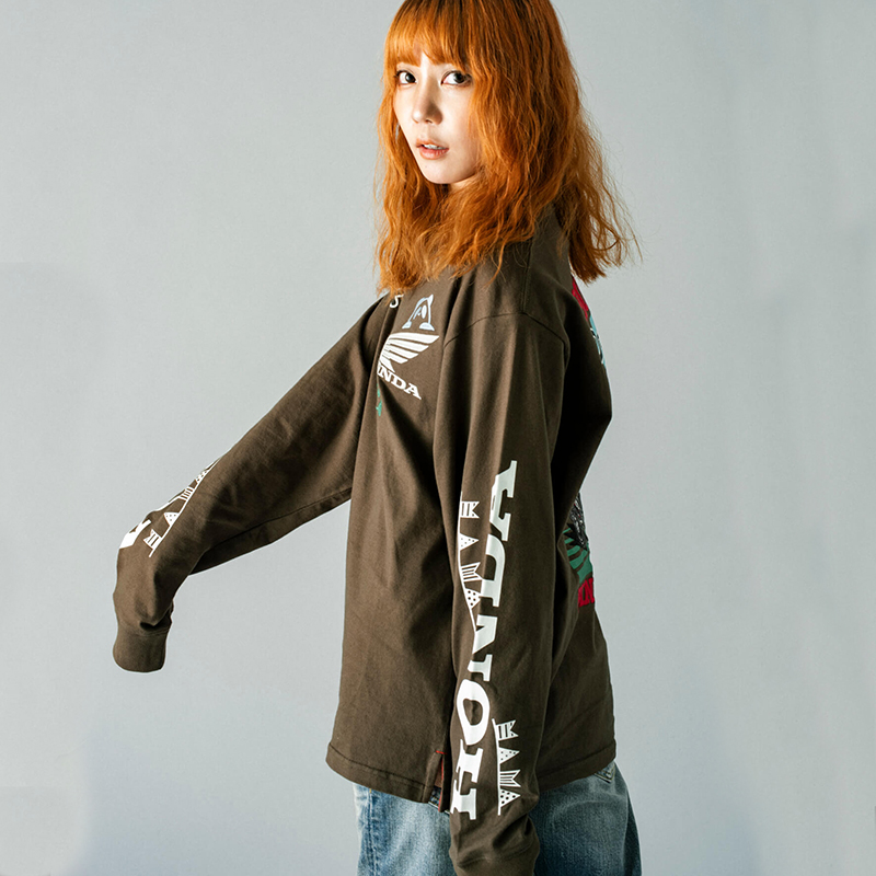楽天市場】PANDIESTA JAPAN HONDA コラボ DAX125 柄 長袖 Tシャツ
