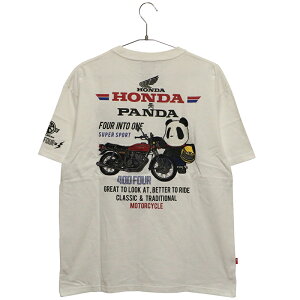 PANDIESTA × HONDA CB400FOUR ���� T�V���c �i 526506 �j PANDIESTA JAPAN �p���f�B�G�X�^ �W���p�� �p���f�B�G�X�^ �ς�ł������� ���� T�V���c �J�b�g�\�[ HONDA �z���_ �R���{ �o�C�N CB400F FOUR �p���_ �F�L 