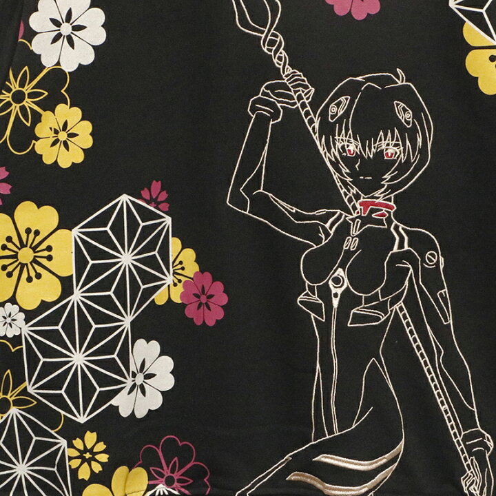 楽天市場】錦 nishiki × EVANGELION 華小紋 × 綾波レイ 柄 和柄 長袖  