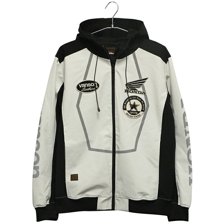 楽天市場】VANSON×HONDA ホンダ × VANSON 三層ストレッチ パーカー  