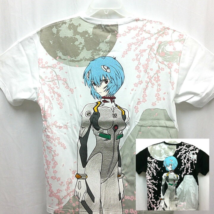 楽天市場】エヴァンゲリオン×錦 コラボ半袖Tシャツ 585352 綾波富士桜 