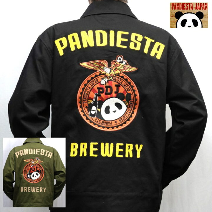 楽天市場】パンディエスタ PANDIESTA JAPAN ツイルワークジャケット 