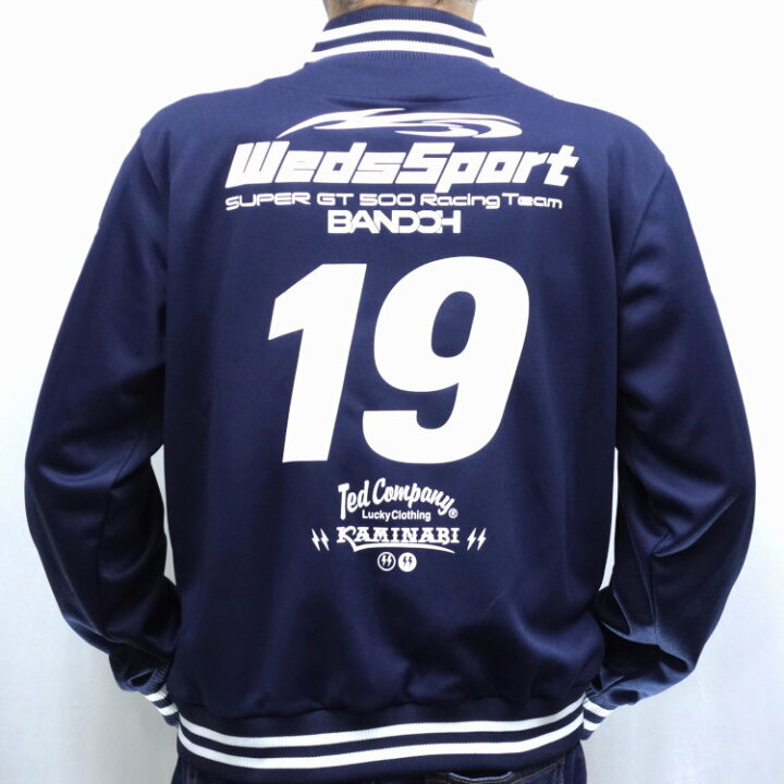楽天市場】テッドマン TEDMAN×カミナリ×WEDS SPORT BANDOHジップ 