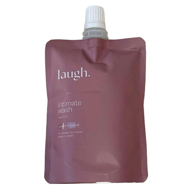 laugh. インティメイトウォッシュ 詰め替え スイートブーケ 100ml 弱酸性 泡 ボディソープ