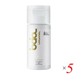 bda ORGANIC オーガニック ジェリーローション ソフト モイスチャーセラム ユズ&グリーンティ 5個セット 潤滑ゼリー 潤滑ローション 女性 男性