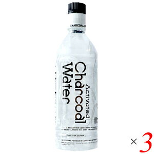 【10/30(木)限定!楽天カードでポイント8倍!】アクティブチャコールウォーター 490ml 3本セット