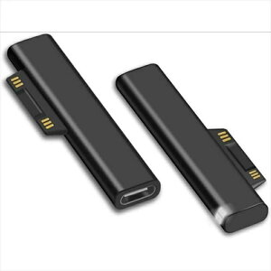 USB-C to Surface Pro �}���[�d�A�_�v�^�A15V/3A 45W PD USB-C�[�d��K�v ���[Type-c�P�[�u���K�v�A�}�C�N���\�t�g Surface Pro 7/6/5/4/3/X Surface Go1/2 Surface Laptop 1/2/3/4 Book �^�u���b�g�Ή�
