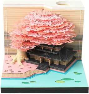 ���C�g�t��3D�����p�b�h ���킢���tⳎ��y���z���_�[�t���tⳎ� �c���[�n�E�X�m�[�g�y�[�p�[�A�[�g ���킢���f�U�C�� ��������tⳁA�ʔ����tⳁA���b�Z�[�W�y�[�p�[�A�{�ɂ��҂������