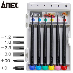 ANEX hCo[Zbg 6{g (-1.2A-1.8A-2.1A-3A+00A+0) No.900 ANEXTOOL AlbNXc[