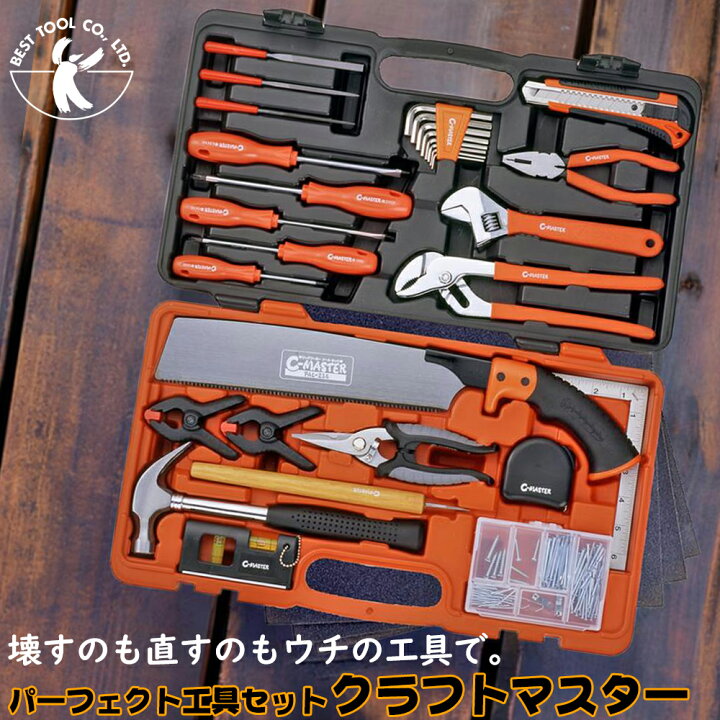 楽天市場】ベストツール クラフトマスター ウッドワーカーズツール 