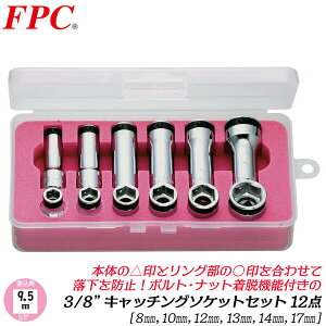 FPC Lb`OV[gEfB[v\PbgZbg 12_ p9.5mm (3/8) 6p (8 10 12 13 14 17) P[X bLO@\ E@\t Ȃ @B  oCN 3 { LS-312 tbVc[