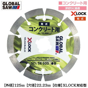gL XLOCKΉ ZOg`_ChJb^[ Oa125mm a22.23mm fBXNOC_[ Jb^[p "5C`  [؂^Cv RN[g K ^ GDS-XS-125 O[o